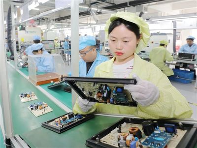 九江經開區產業鏈企業“成珠串鏈”集聚集群